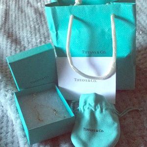 Tiffany & Co. “T” necklace